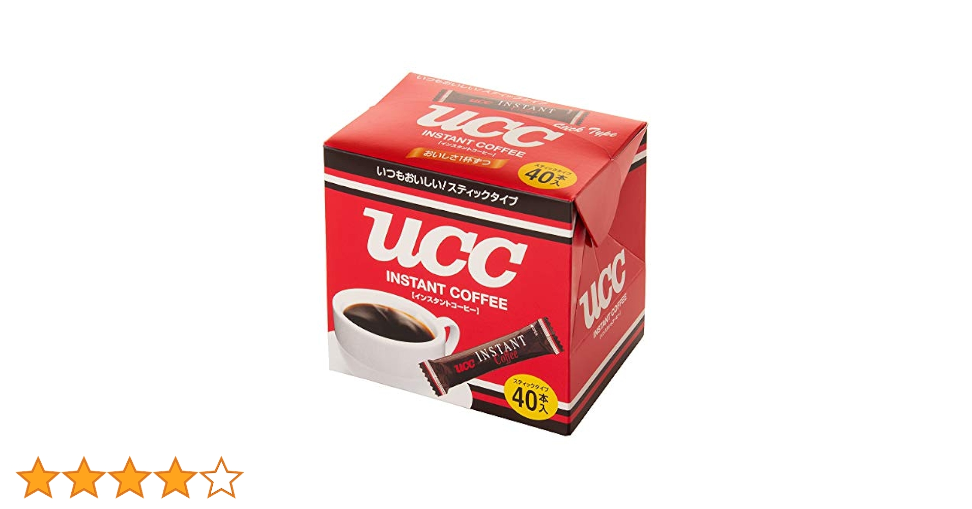 Amazon.co.jp: UCC インスタントコーヒースティック 2g×40P